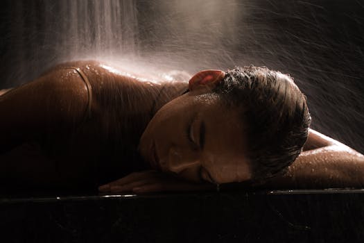 woman drinking water for skin health