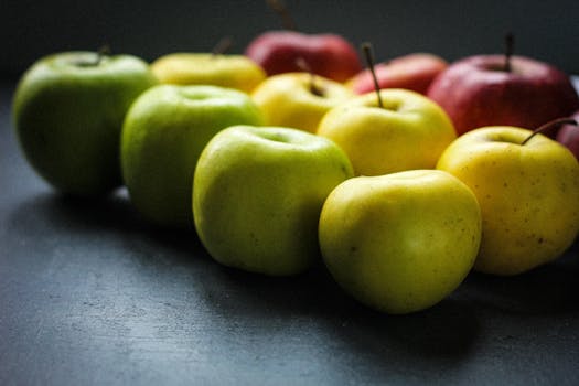 colorful variety of whole foods