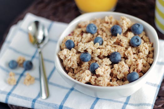 image of a healthy breakfast plate