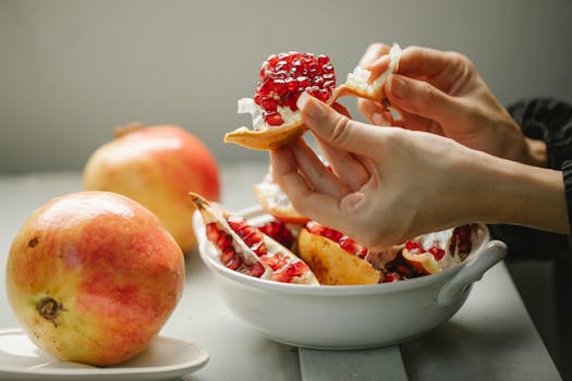 woman preparing a healthy meal