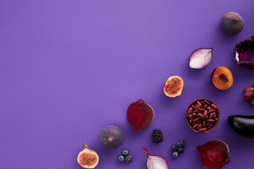 colorful array of fruits and vegetables