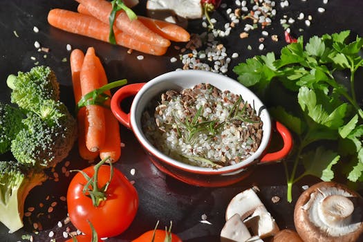 steamed broccoli and carrots