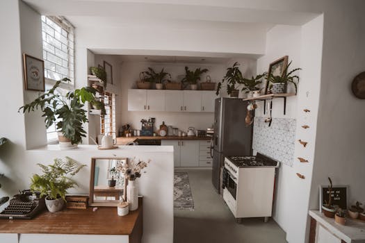 organized kitchen